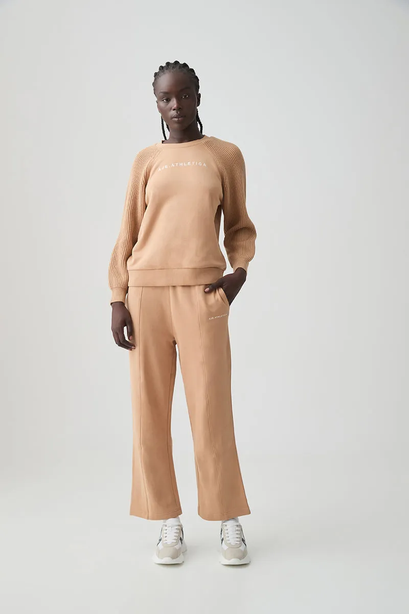 Raglan Contrast Knit Crew 402 sold by Aje