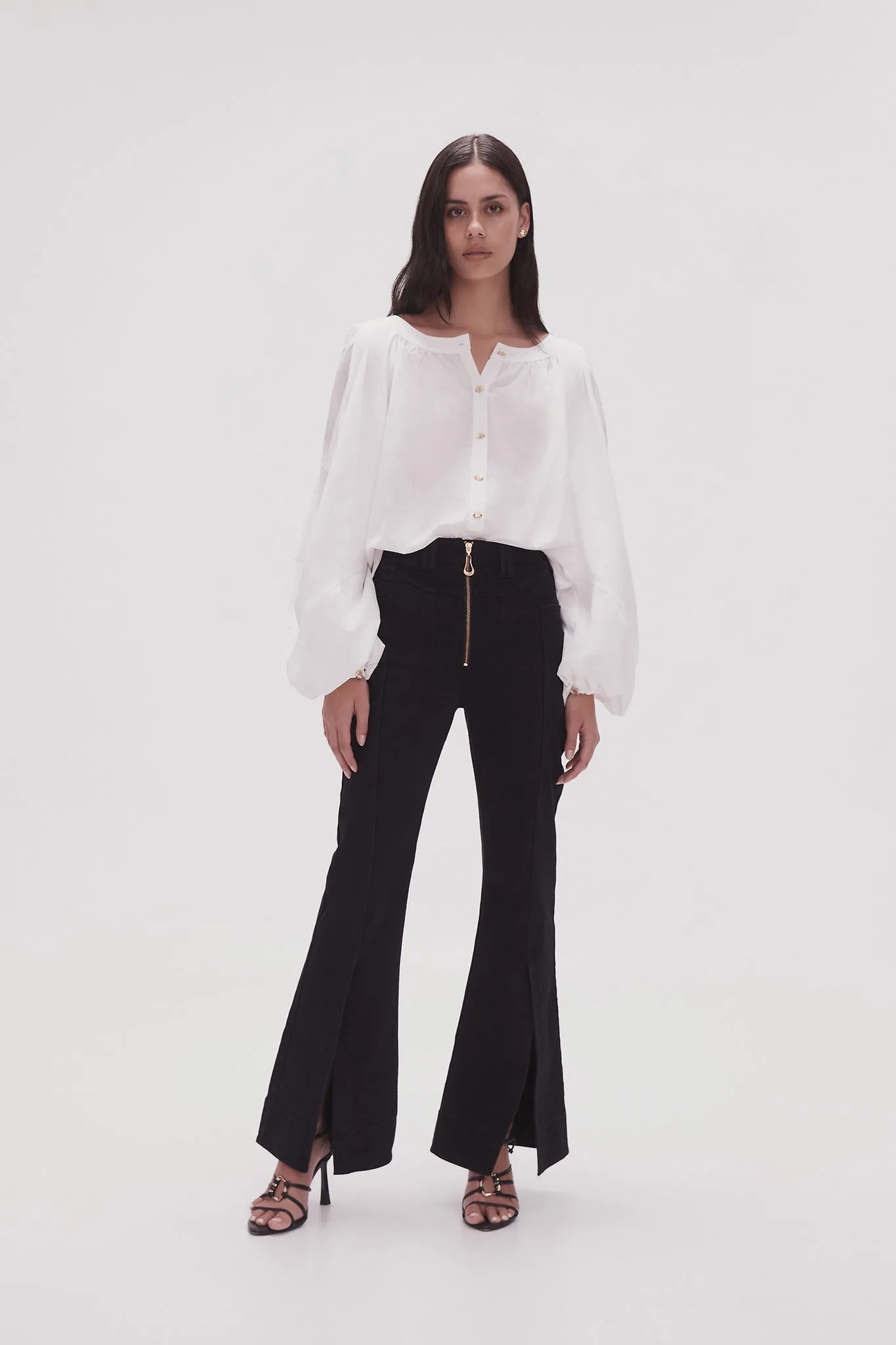 Violet Knot Sleeve Blouse sold by Aje product image thumbnail 3