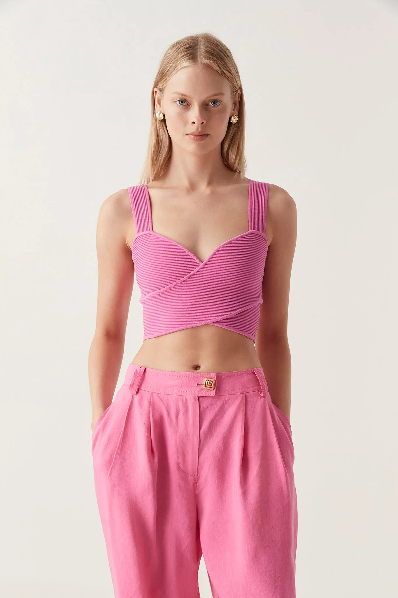 Sybil Twist Knit Bustier sold by Aje product image thumbnail 3