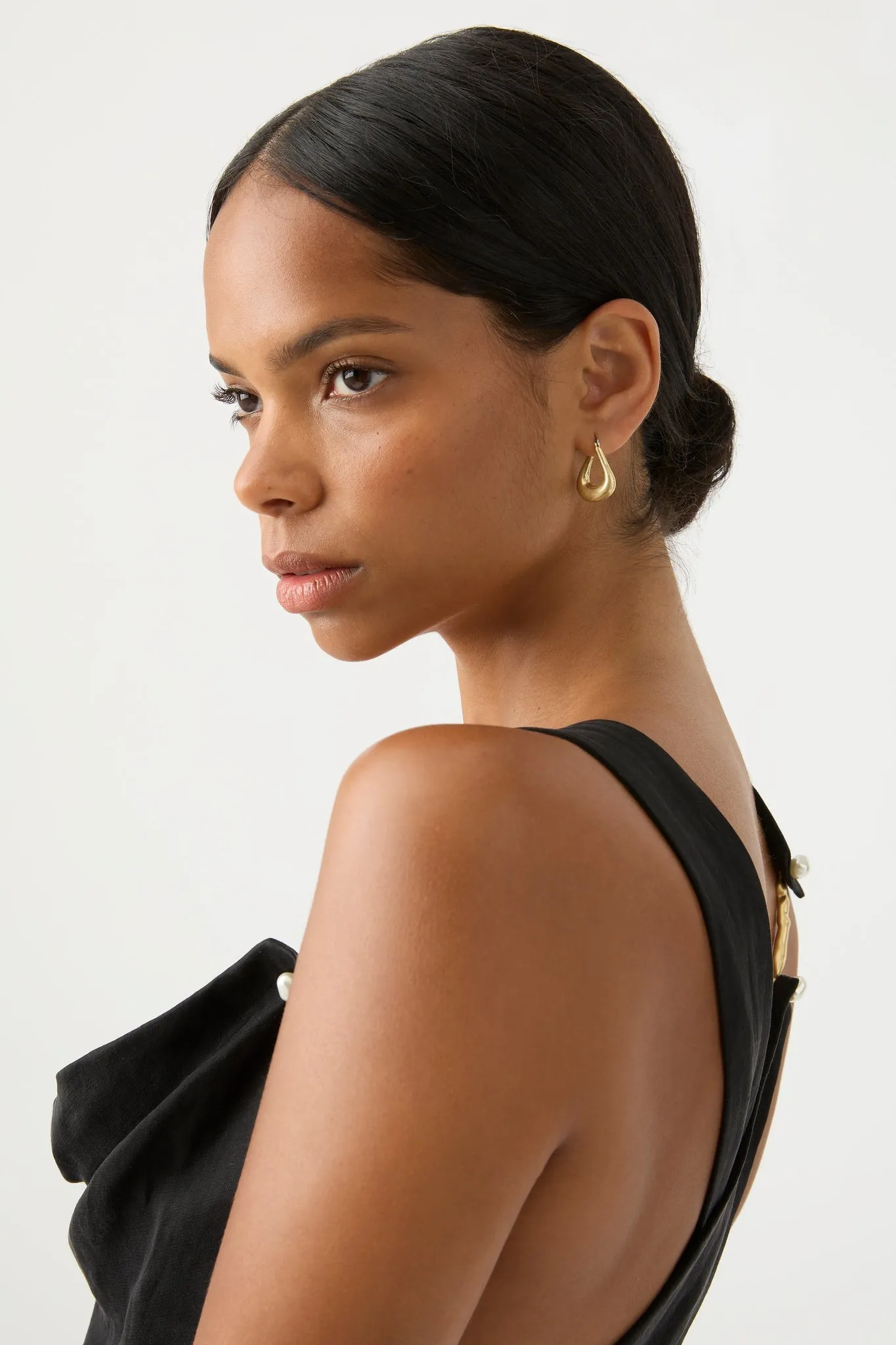 Simi Sculptural Hoop sold by Aje