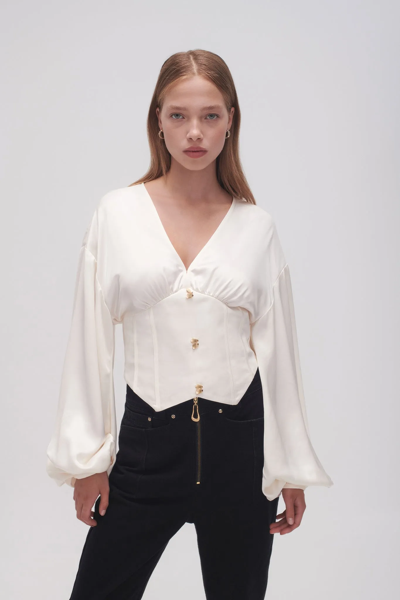 Spirit Corsetted Blouse sold by Aje product image thumbnail 3