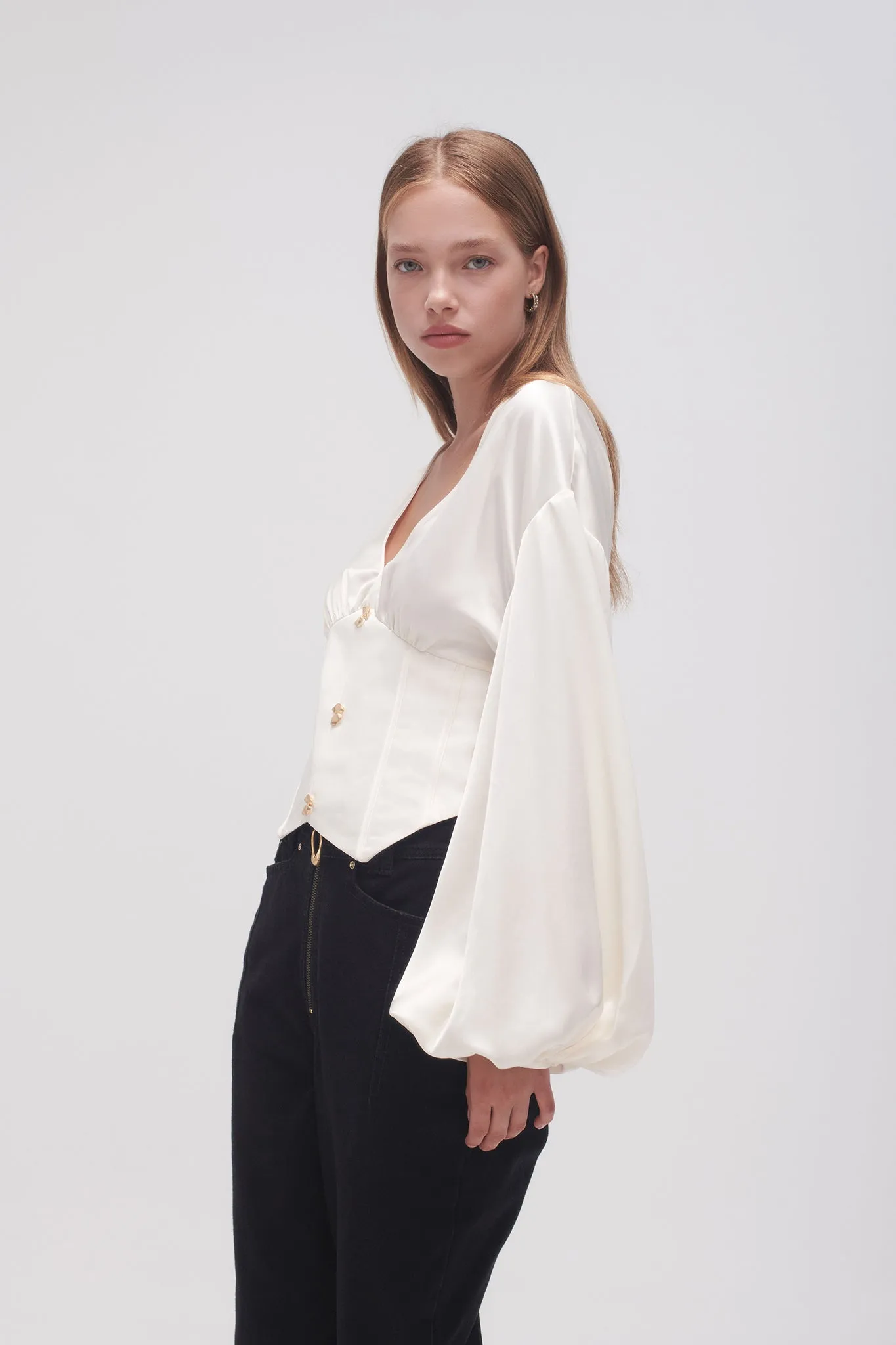 Spirit Corsetted Blouse sold by Aje product image thumbnail 5
