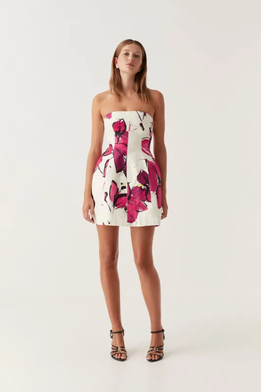 Baret Strapless Mini Dress sold by Aje