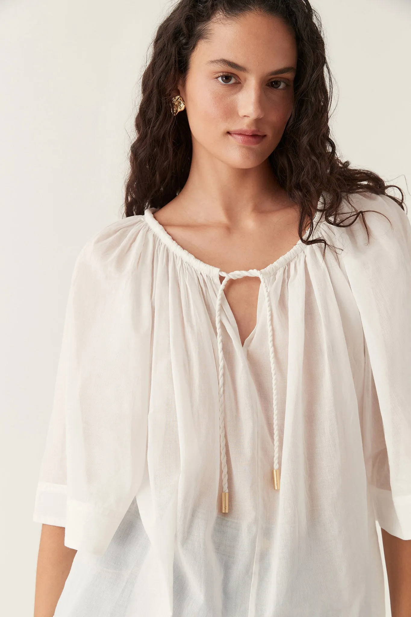 Damia Smock Blouse sold by Aje product image thumbnail 5