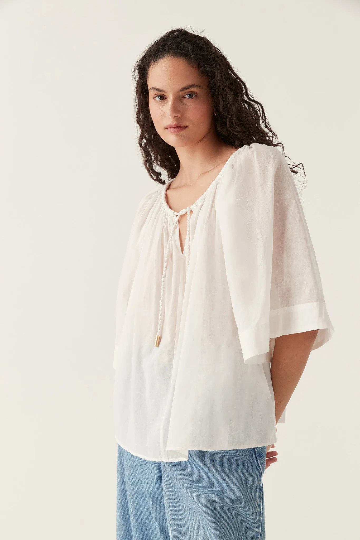 Damia Smock Blouse sold by Aje product image thumbnail 4