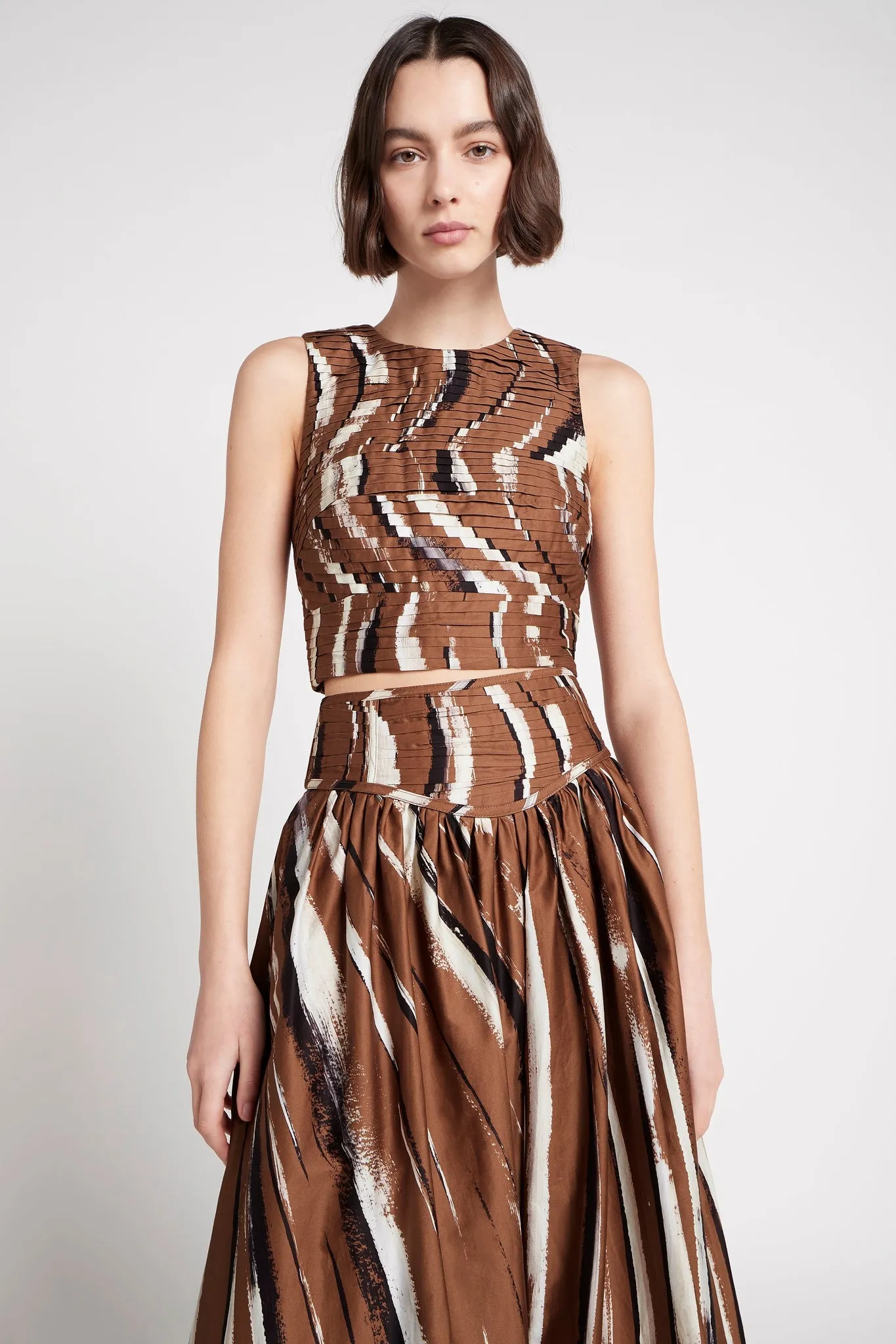 Palette Ruched Top sold by Aje