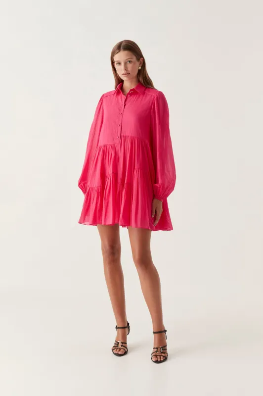 Georgia Smock Mini Dress sold by Aje