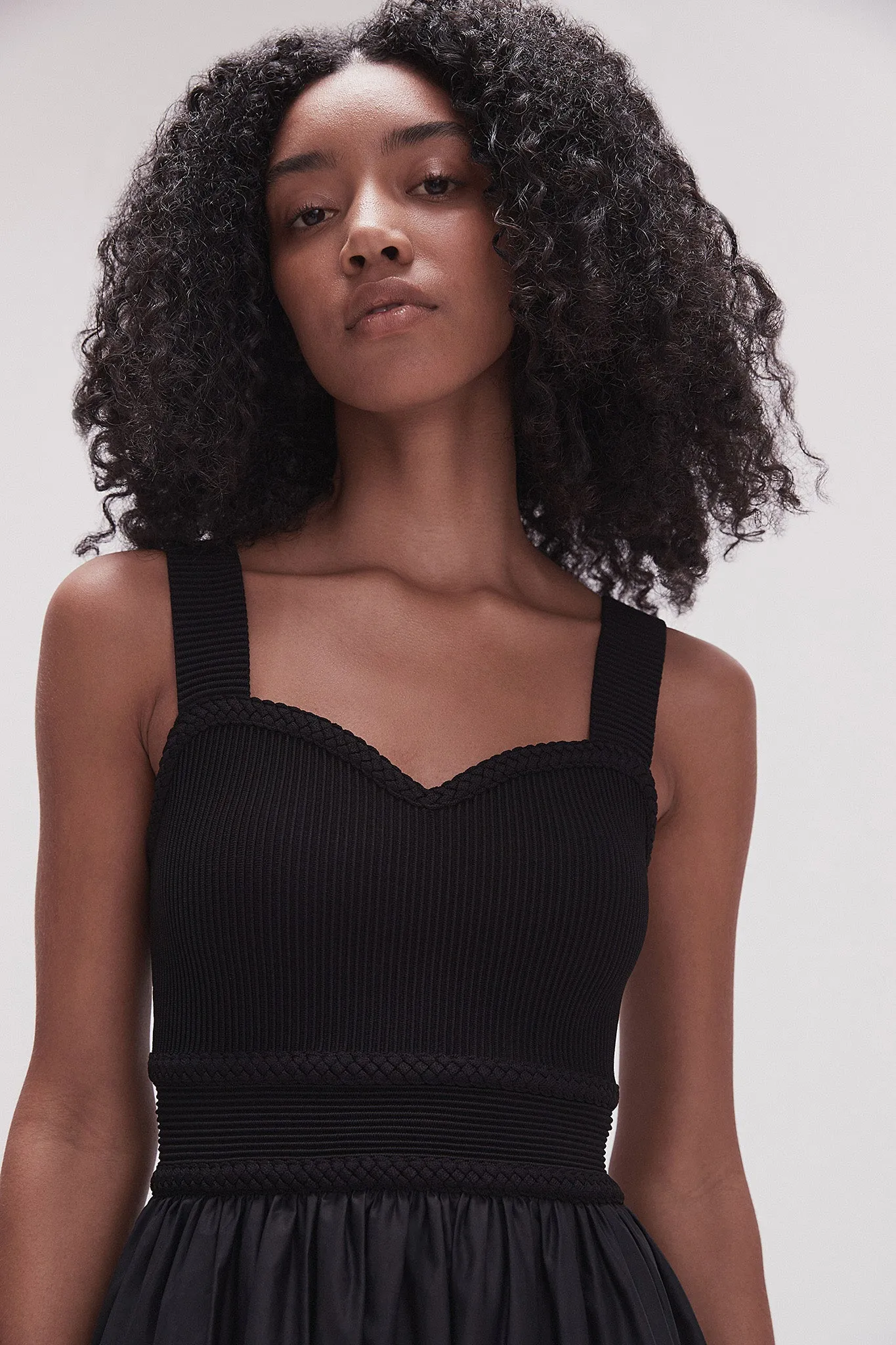 Romarin Knit Bodice Midi Dress sold by Aje product image thumbnail 4