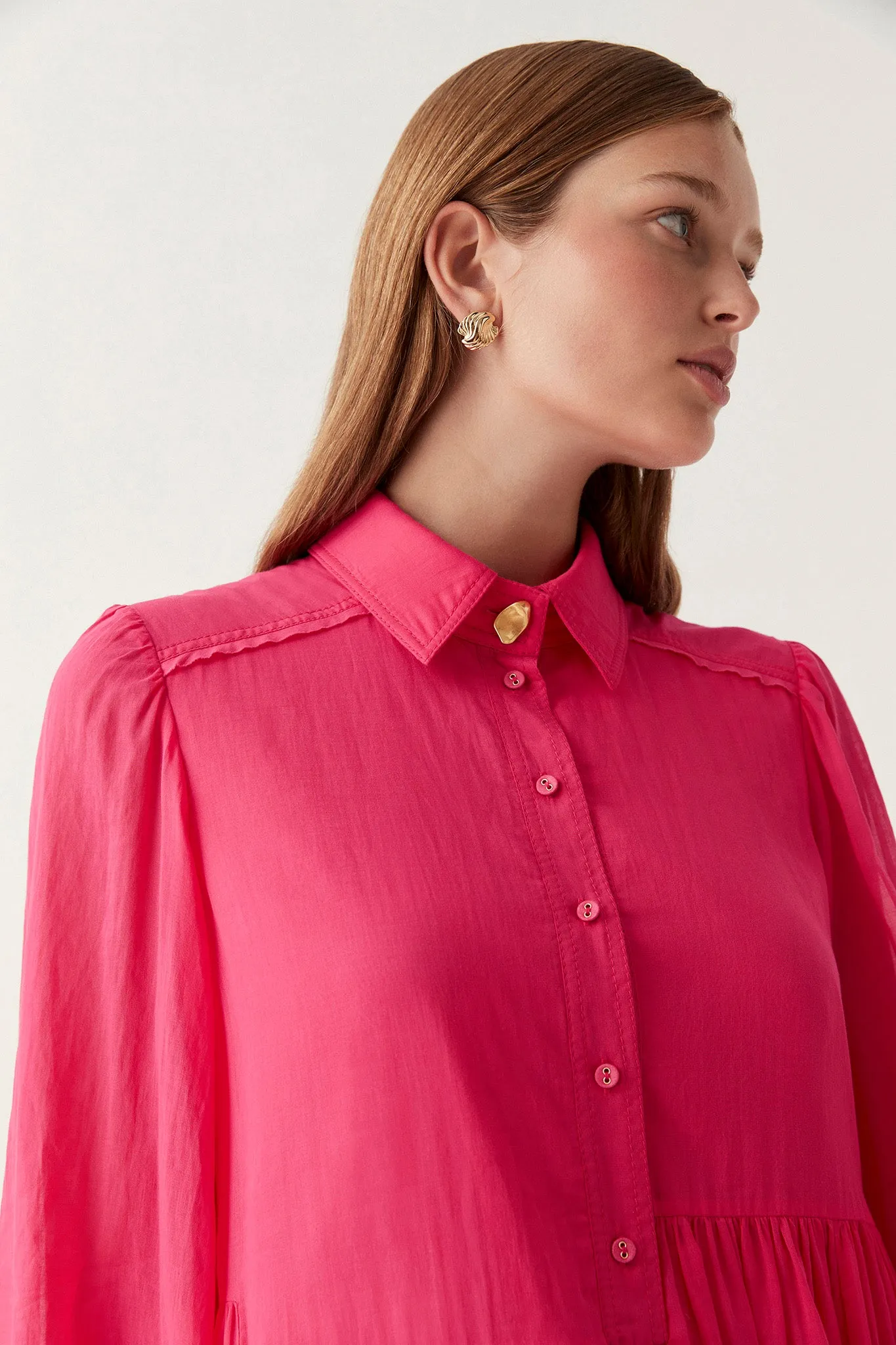 Georgia Smock Mini Dress sold by Aje product image thumbnail 4