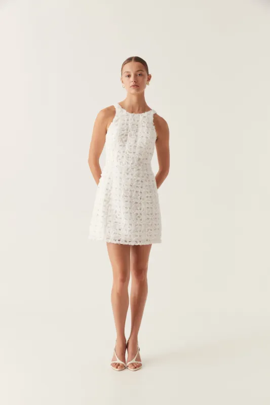Quintette Textured Mini Dress sold by Aje