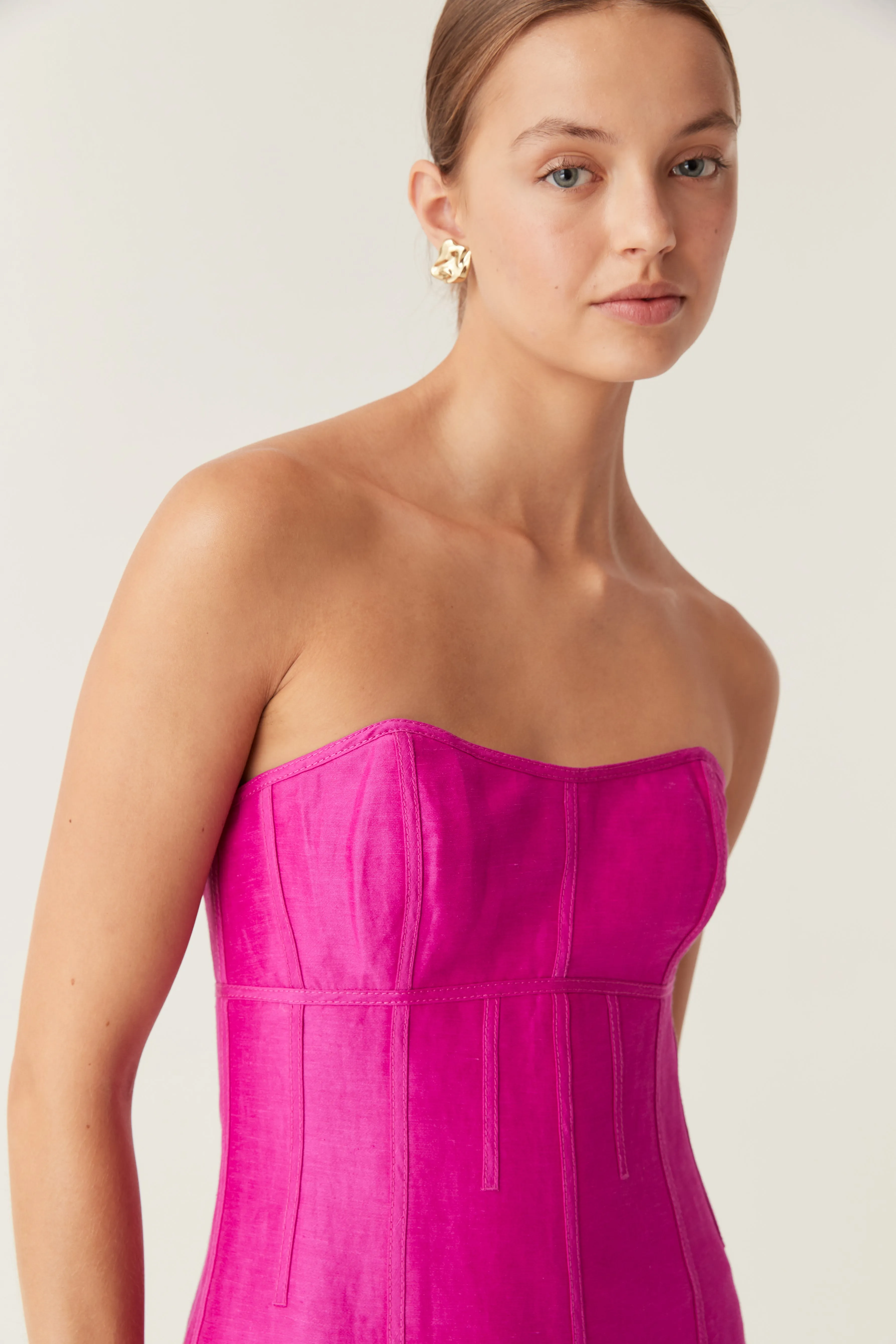 Zayla Strapless Mini Dress sold by Aje product image thumbnail 4