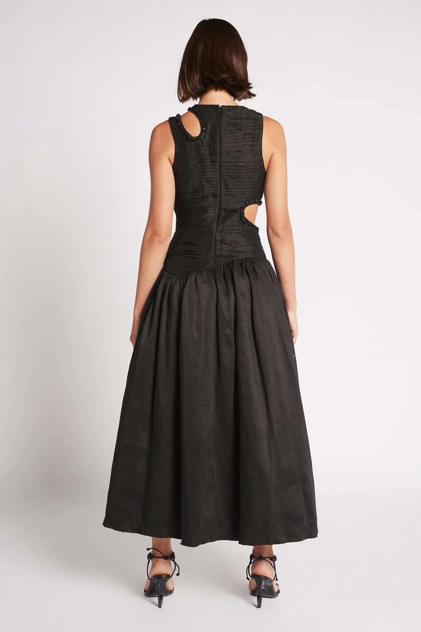 Jolie Abstract Cut Out Midi Dress sold by Aje product image thumbnail 5