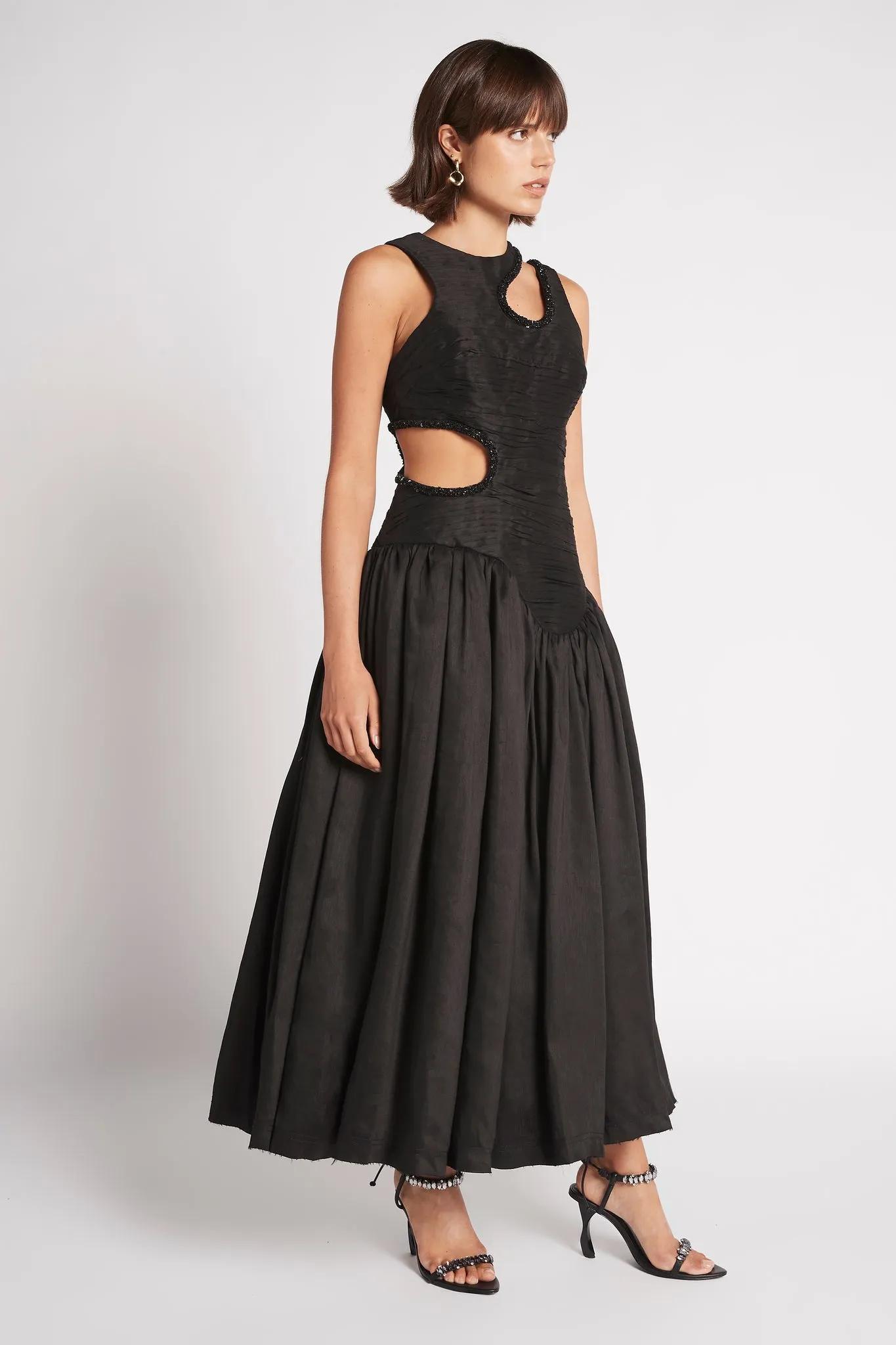 Jolie Abstract Cut Out Midi Dress sold by Aje product image thumbnail 3