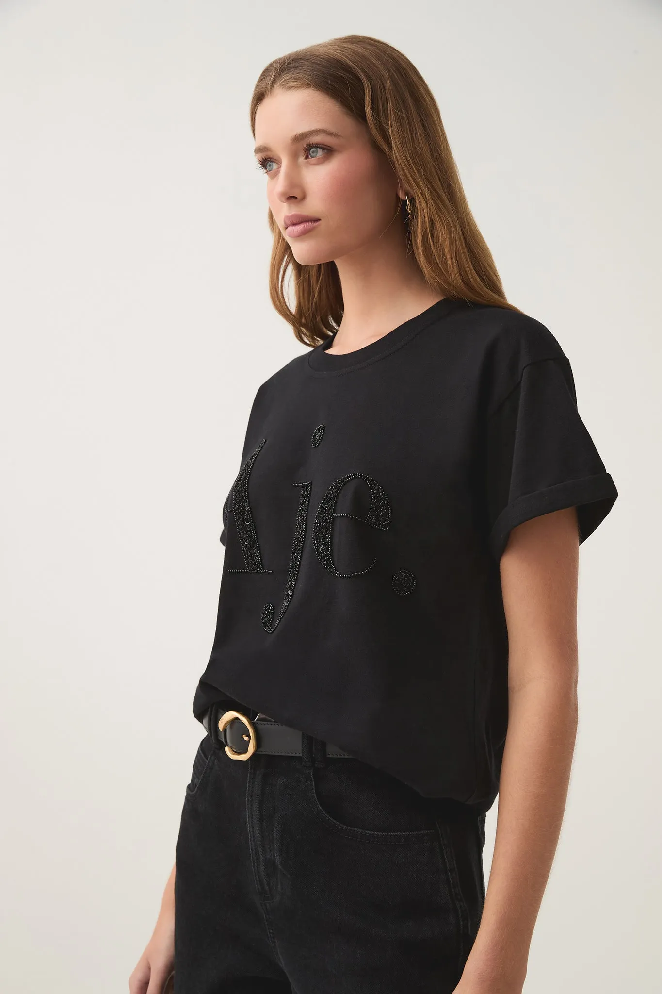 Constellation Logo Tee sold by Aje product image thumbnail 5