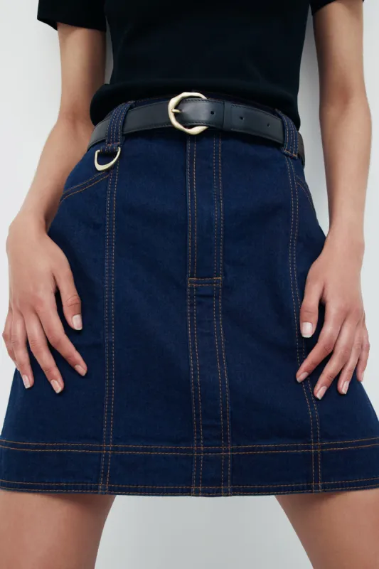 Caldeira Leather Belt made by Aje