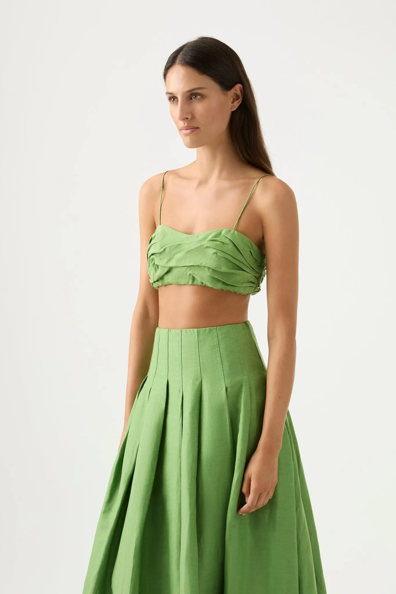Thea Draped Twist Crop Top sold by Aje product image thumbnail 5