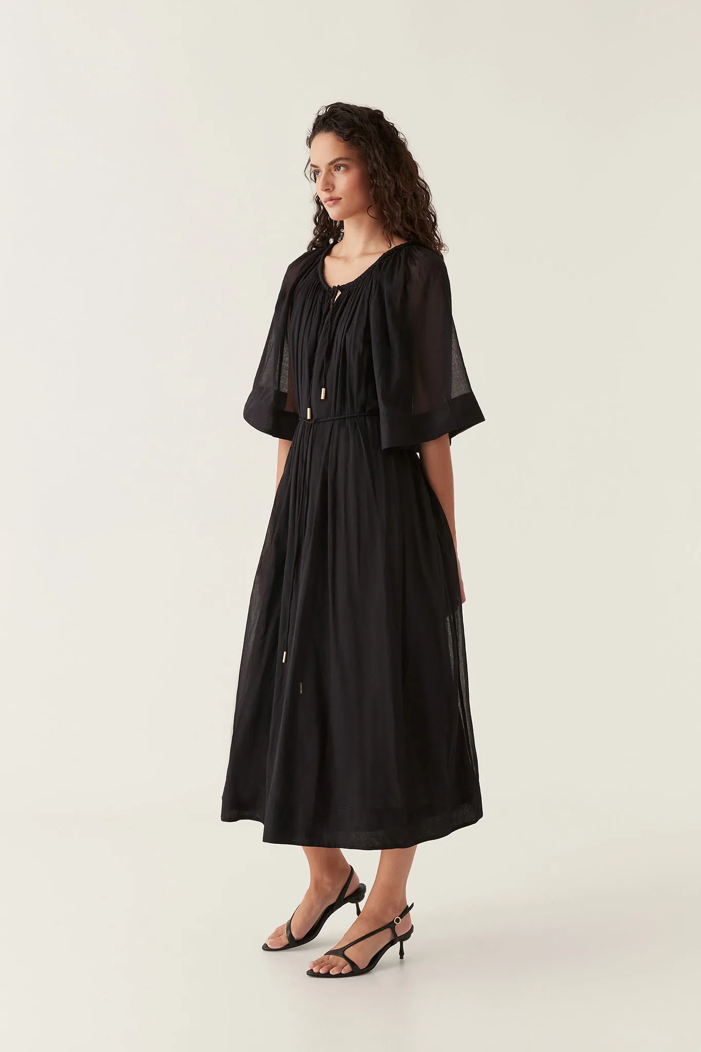 Damia Smock Midi Dress sold by Aje product image thumbnail 3