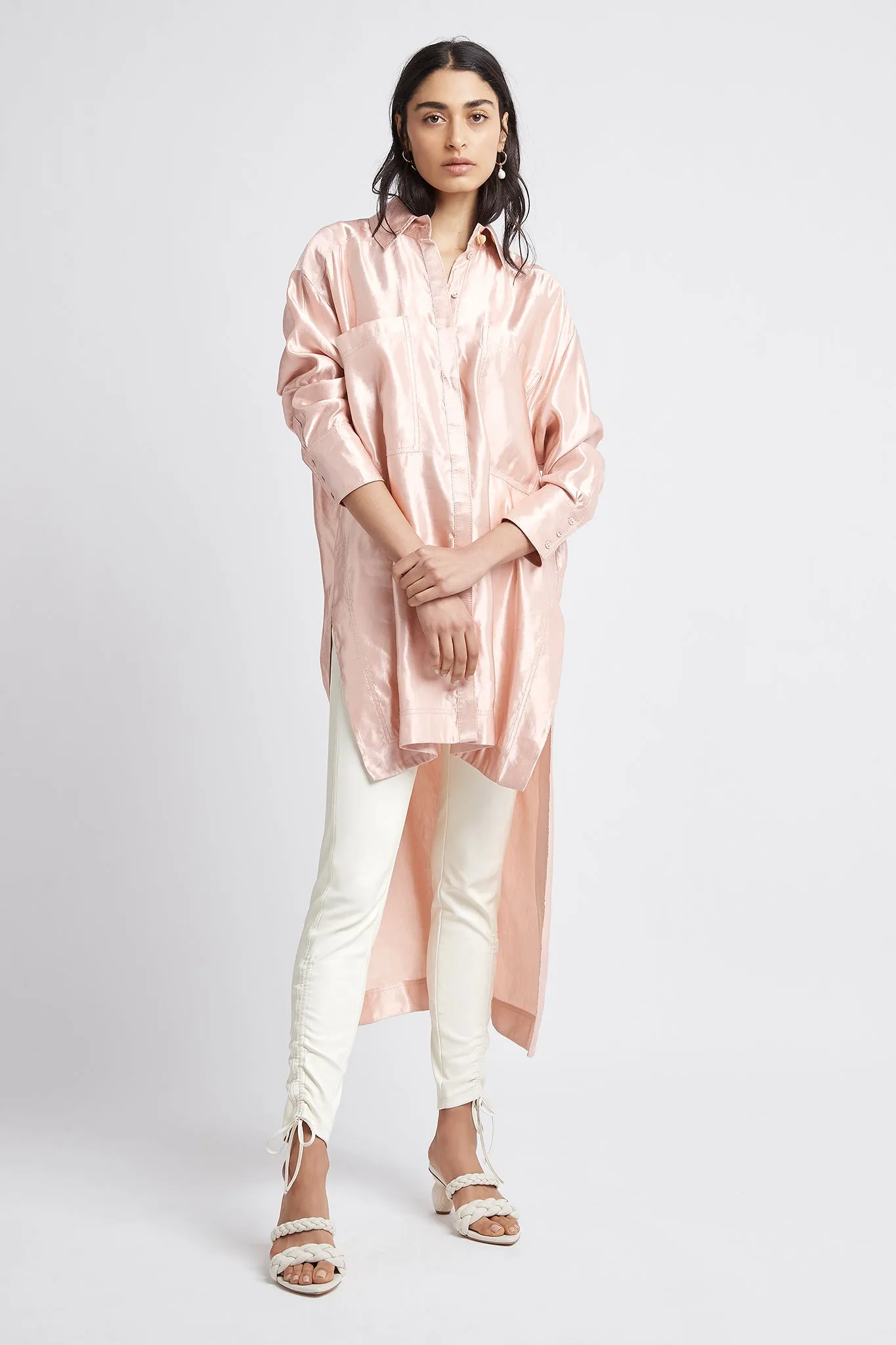 Gracious Long Line Shirt sold by Aje product image thumbnail 3