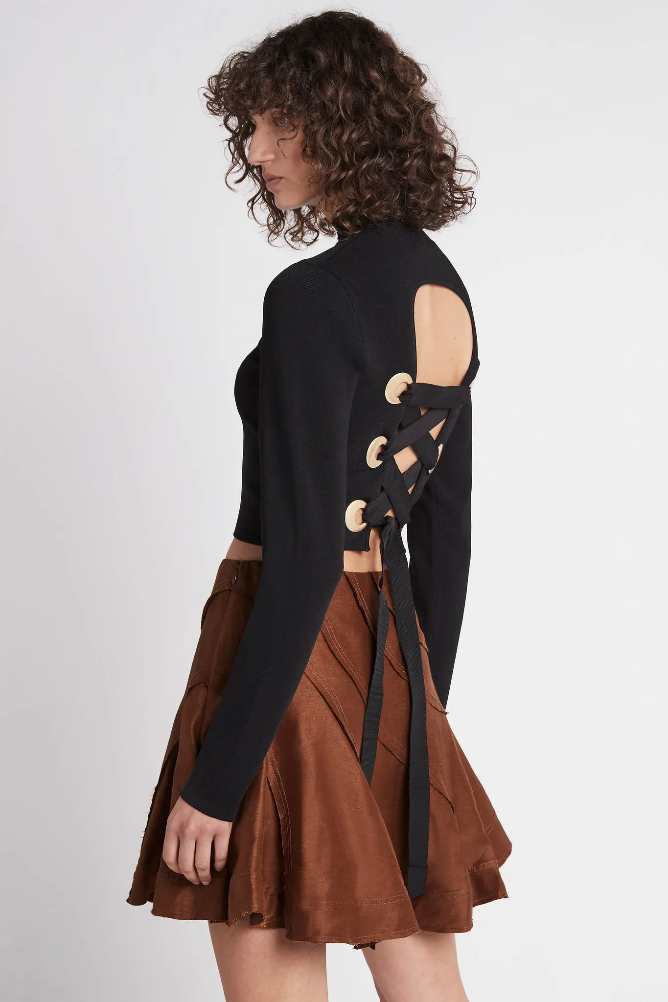 Admiration Flip Mini Skirt sold by Aje product image thumbnail 5