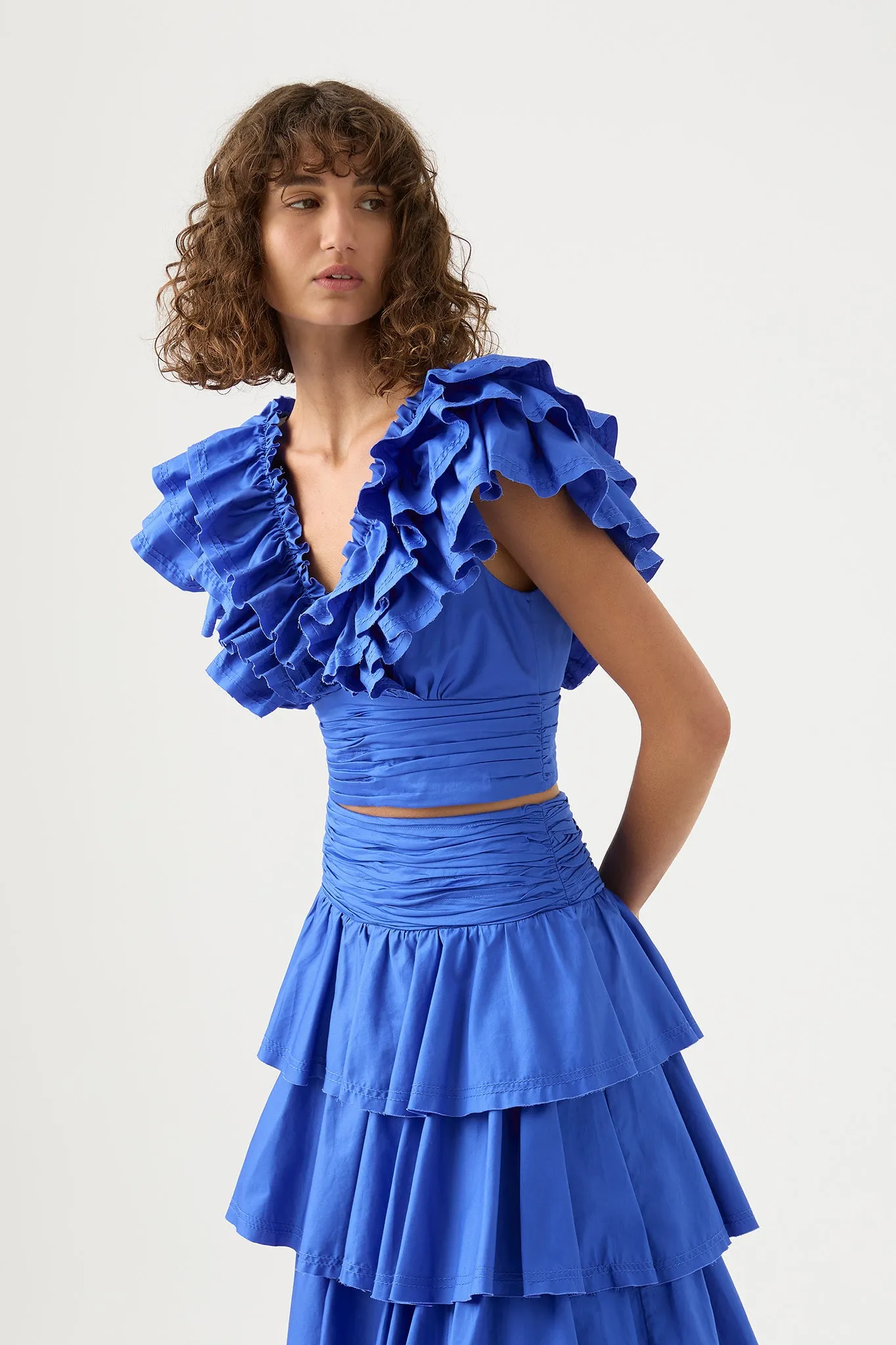 Rhythmic Frill Bodice sold by Aje product image thumbnail 4
