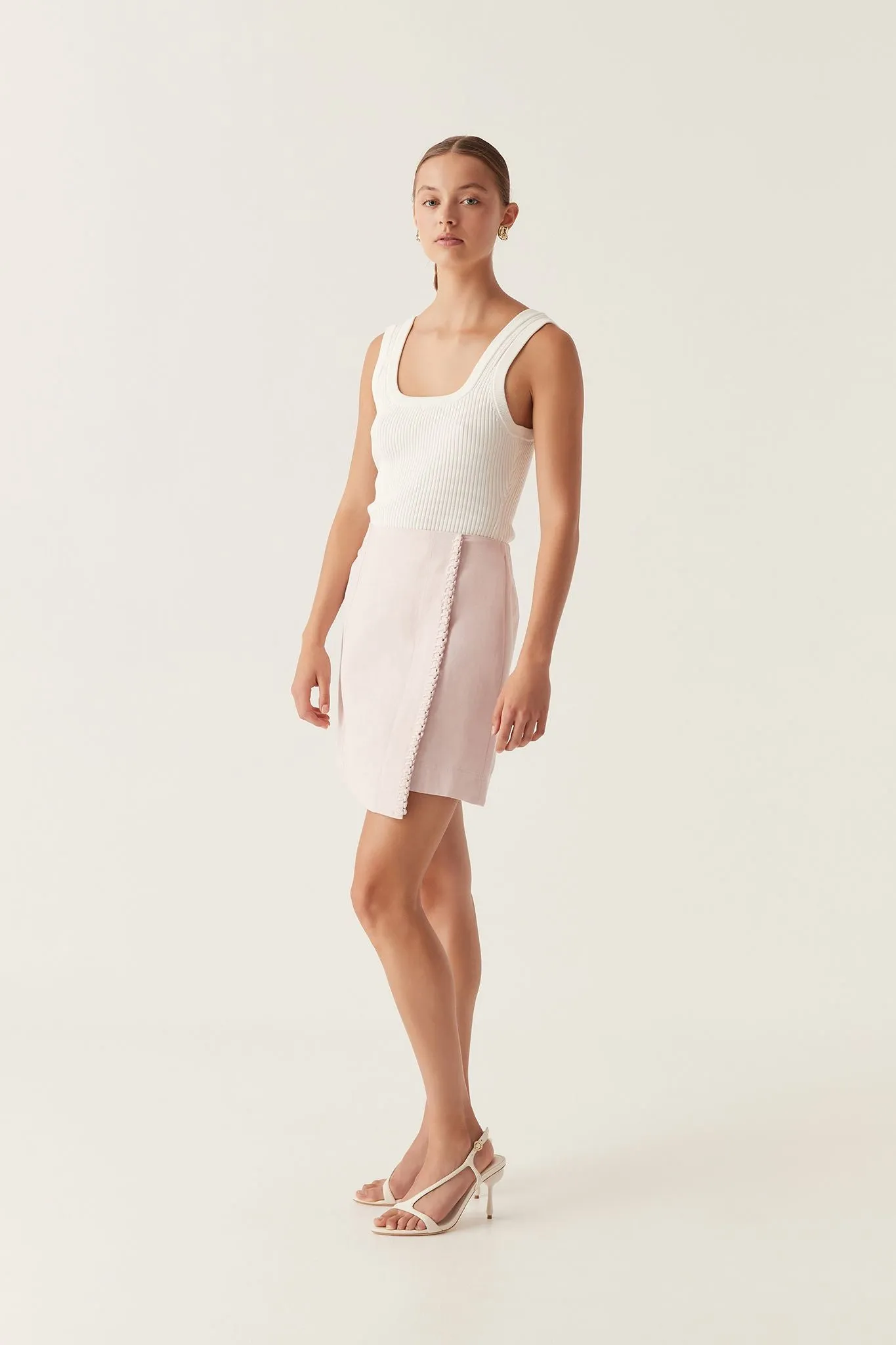 Theory Cinched Mini Skirt sold by Aje product image thumbnail 3