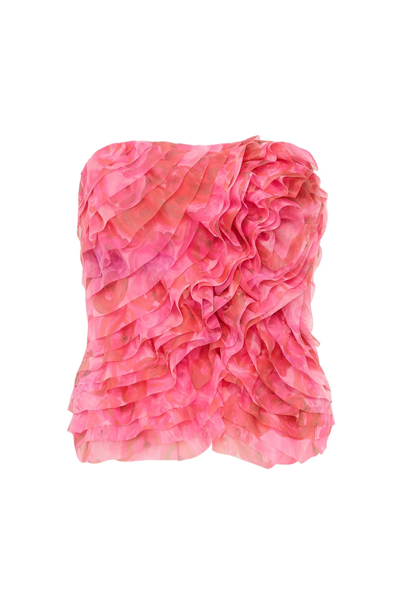 Charmed Rosette Ruffle Bustier sold by Aje product image thumbnail 2