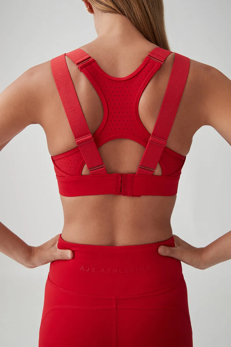 Logo Crossback Sports Bra 395 sold by Aje product image thumbnail 4