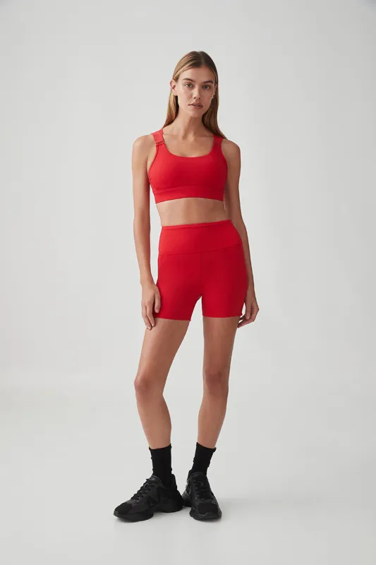 Logo Crossback Sports Bra 395 sold by Aje
