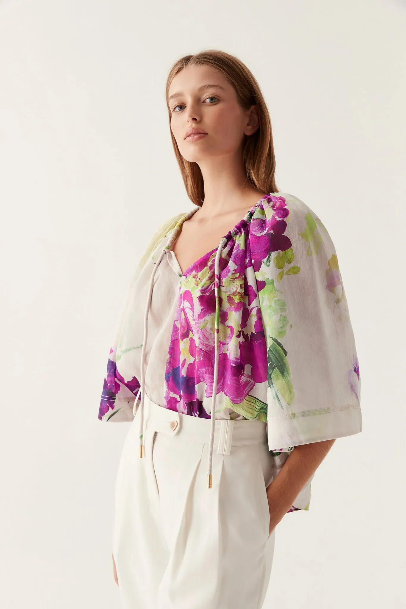 Bridget Bell Sleeve Blouse sold by Aje product image thumbnail 5
