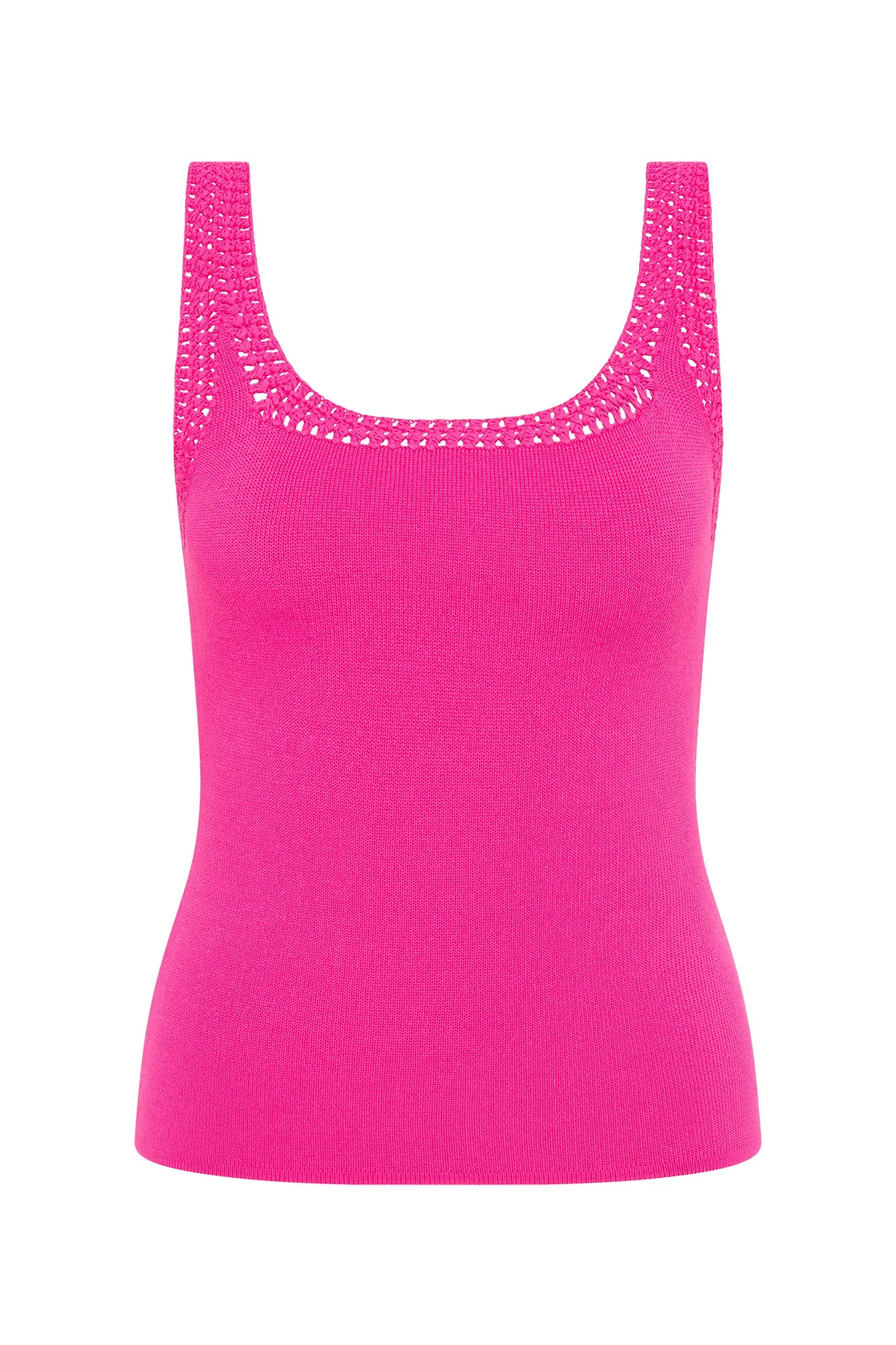 Tazia Crocheted Edge Tank sold by Aje product image thumbnail 2
