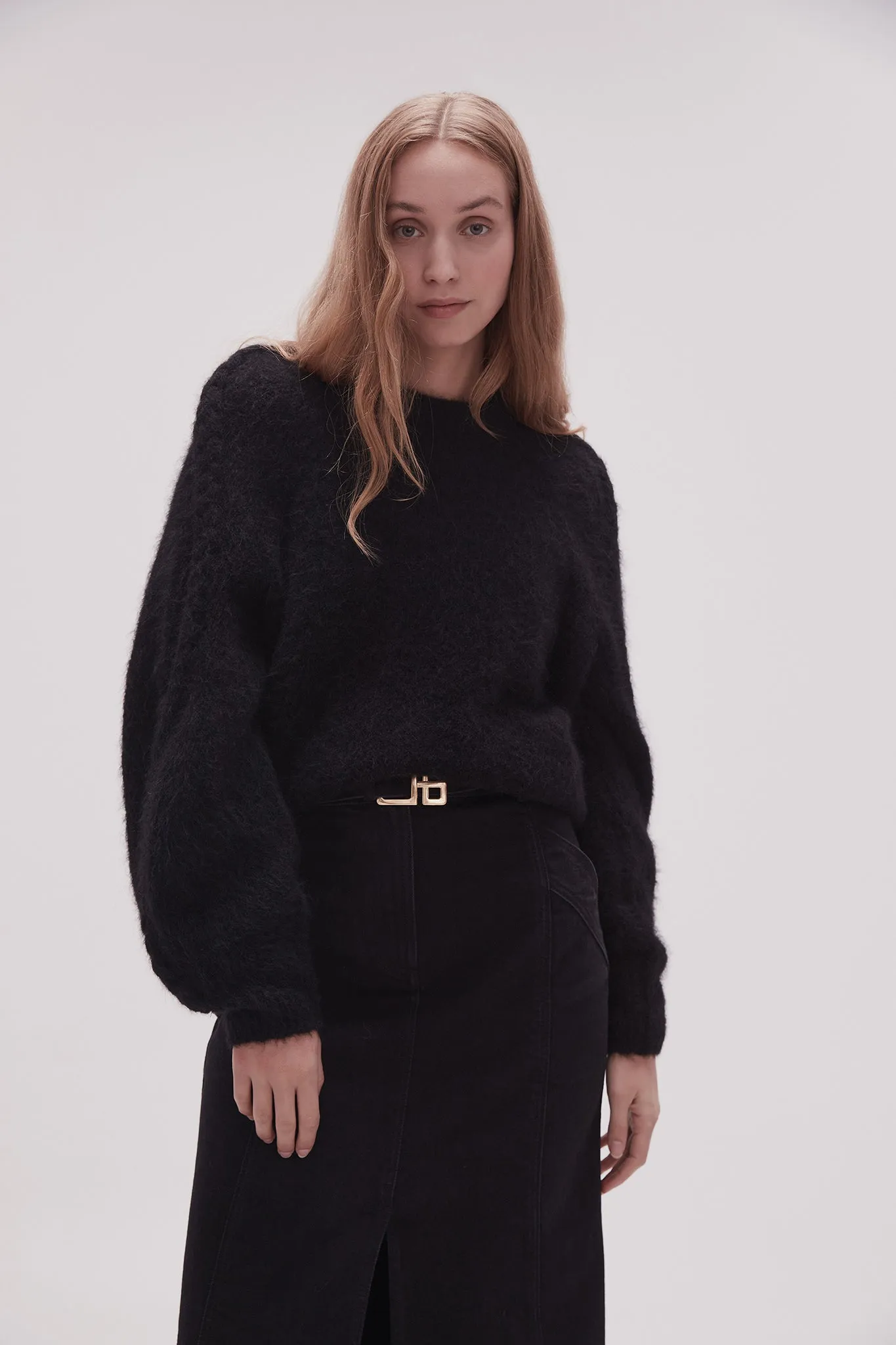 Mira Fluffy Jumper sold by Aje