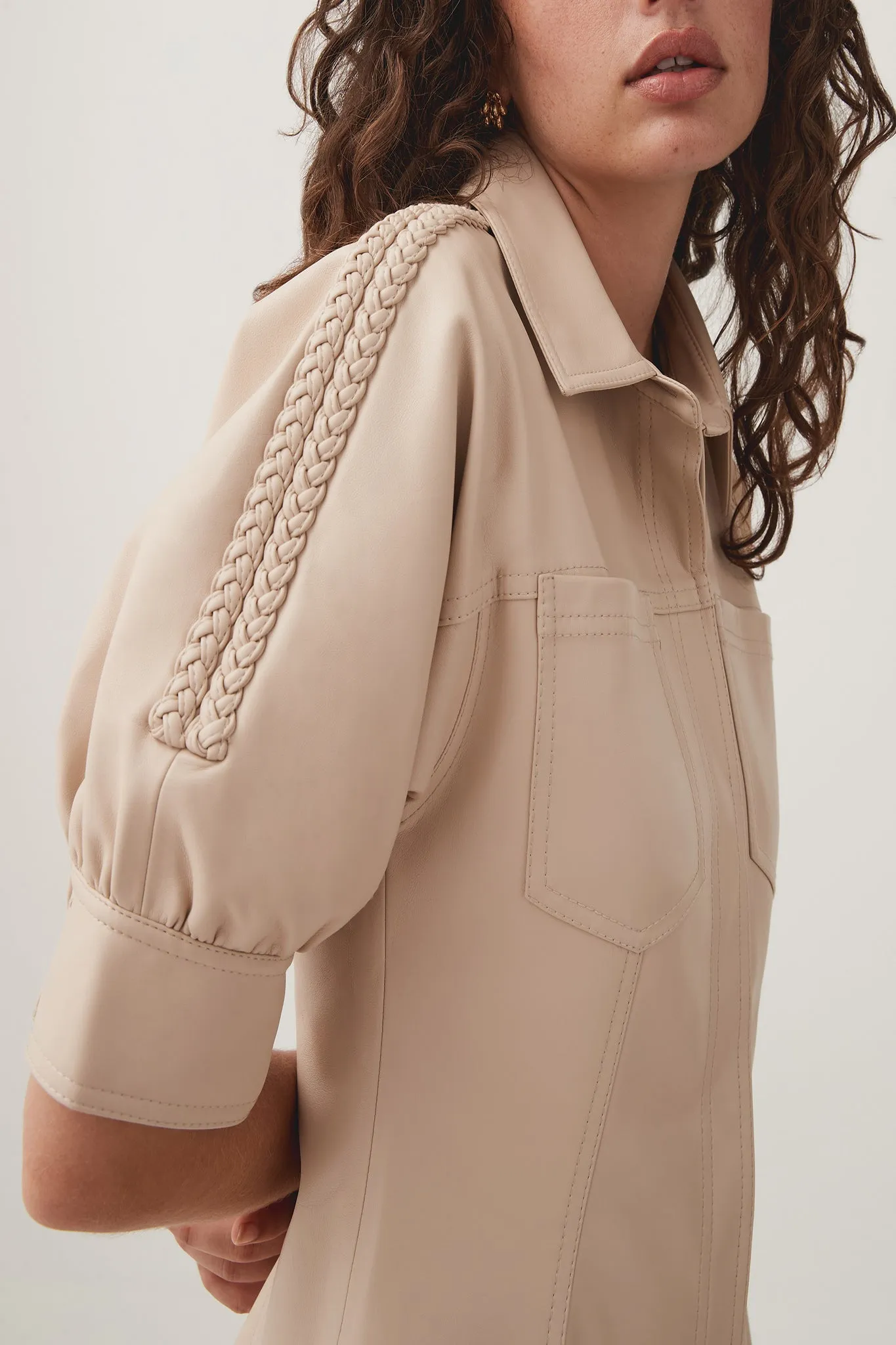 Flourisher Braided Mini Dress sold by Aje product image thumbnail 4