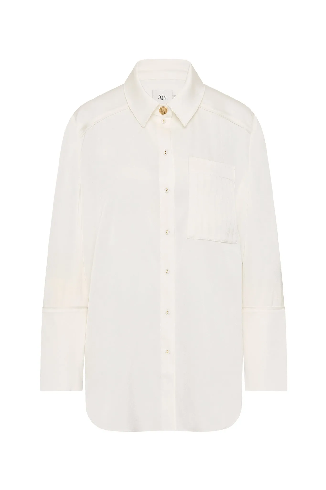 Audrey Pleat Pocket Shirt sold by Aje product image thumbnail 2