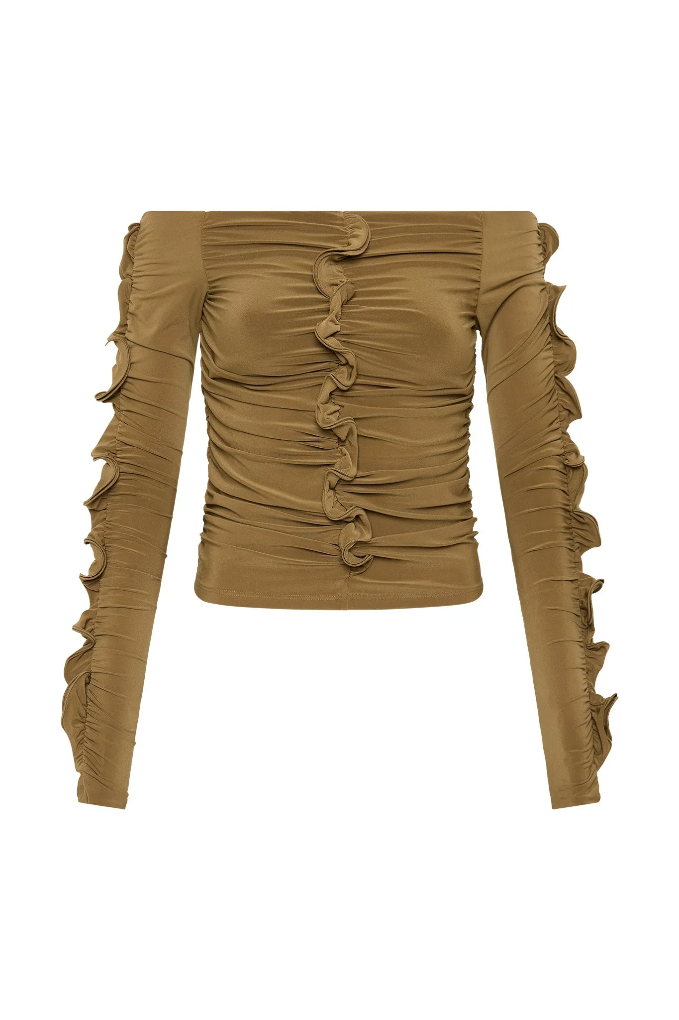 Regenerate Gathered Jersey Top sold by Aje product image thumbnail 2