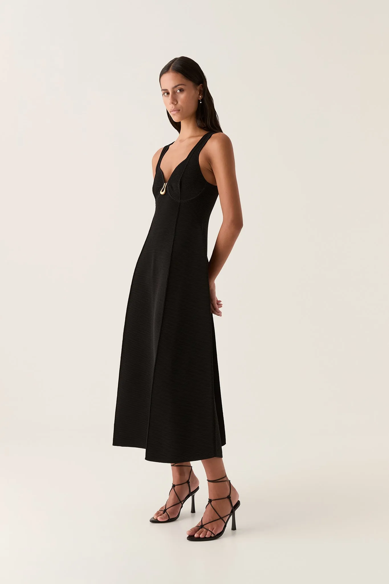 Marisole Knit Midi Dress sold by Aje product image thumbnail 3