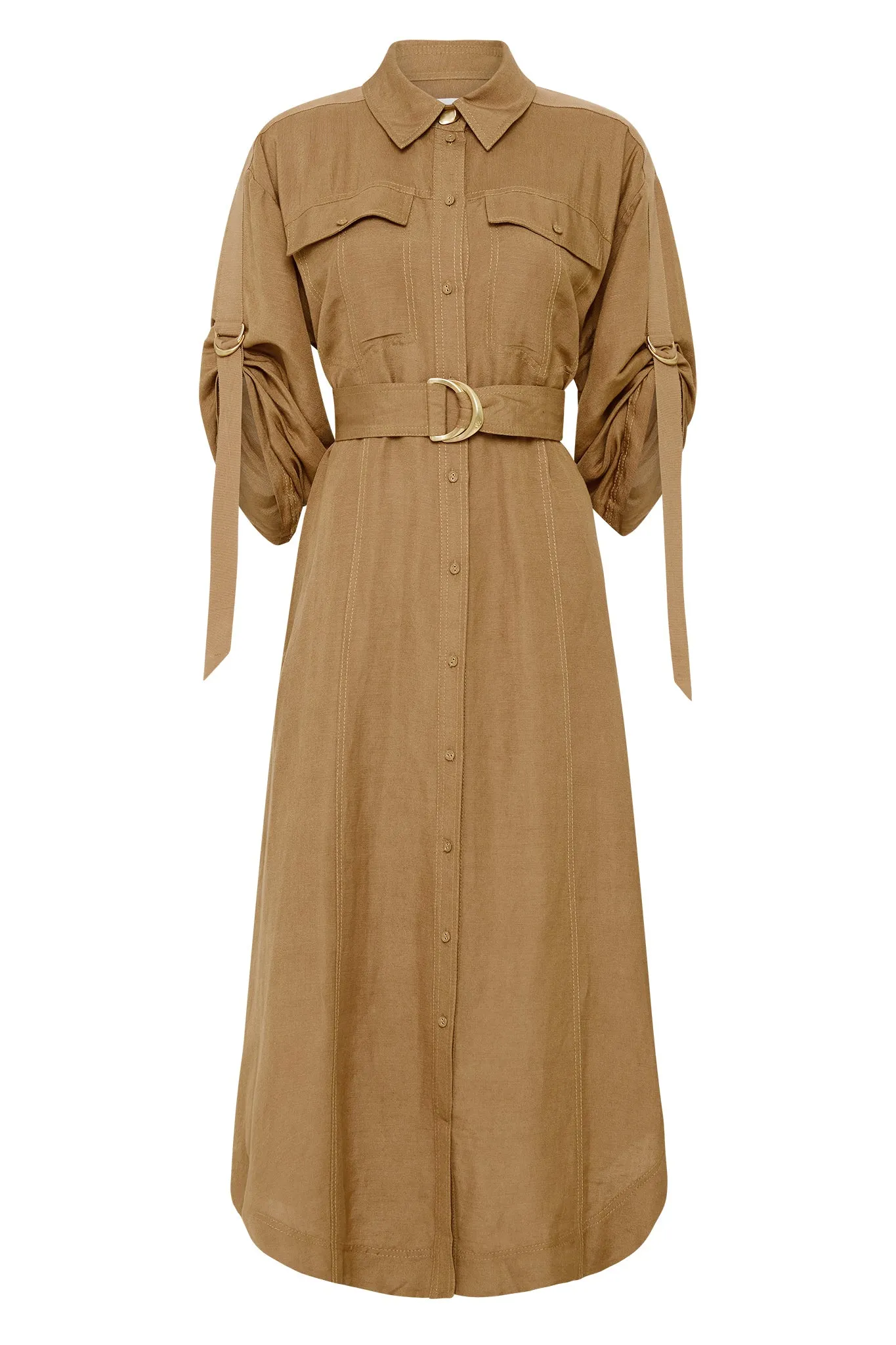 Signal Shirt Midi Dress sold by Aje product image thumbnail 2
