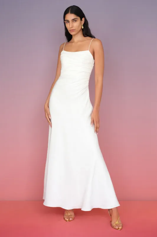 Clarice Draped Maxi Dress sold by Aje