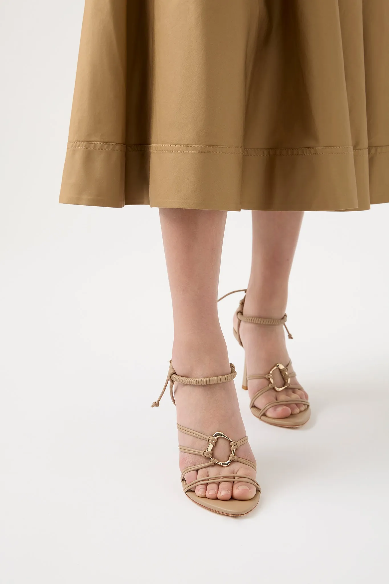 Mirage Leather Strappy Heel sold by Aje product image thumbnail 2