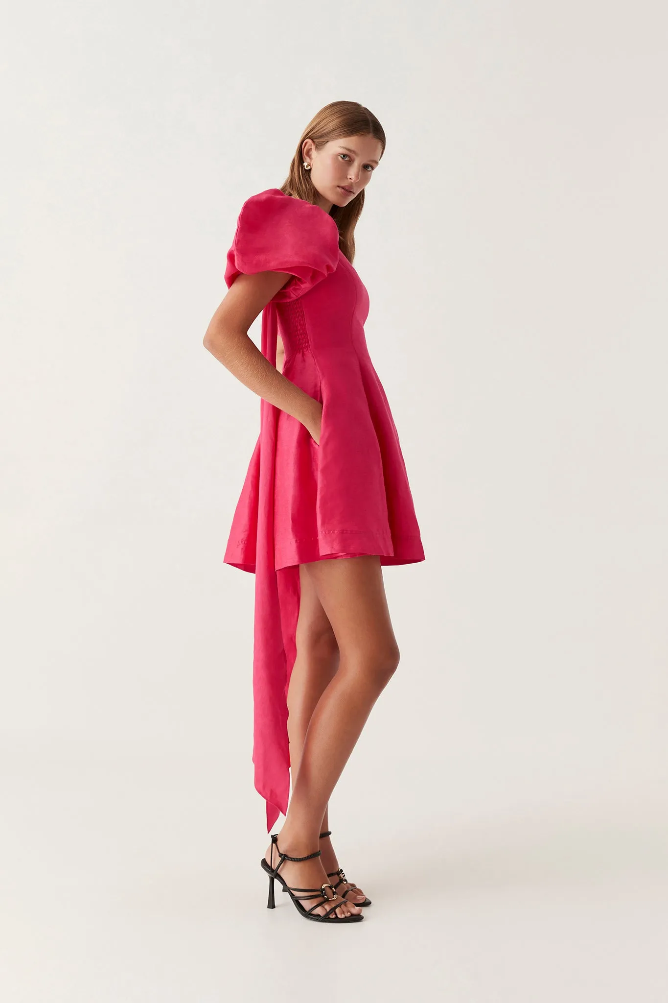 Arista Tulip Sleeve Mini Dress sold by Aje product image thumbnail 5