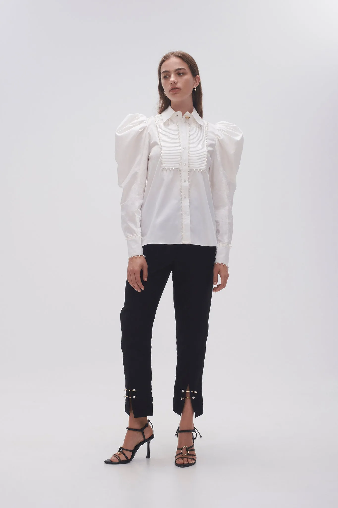 Florence Pearl Trim Blouse sold by Aje product image thumbnail 3