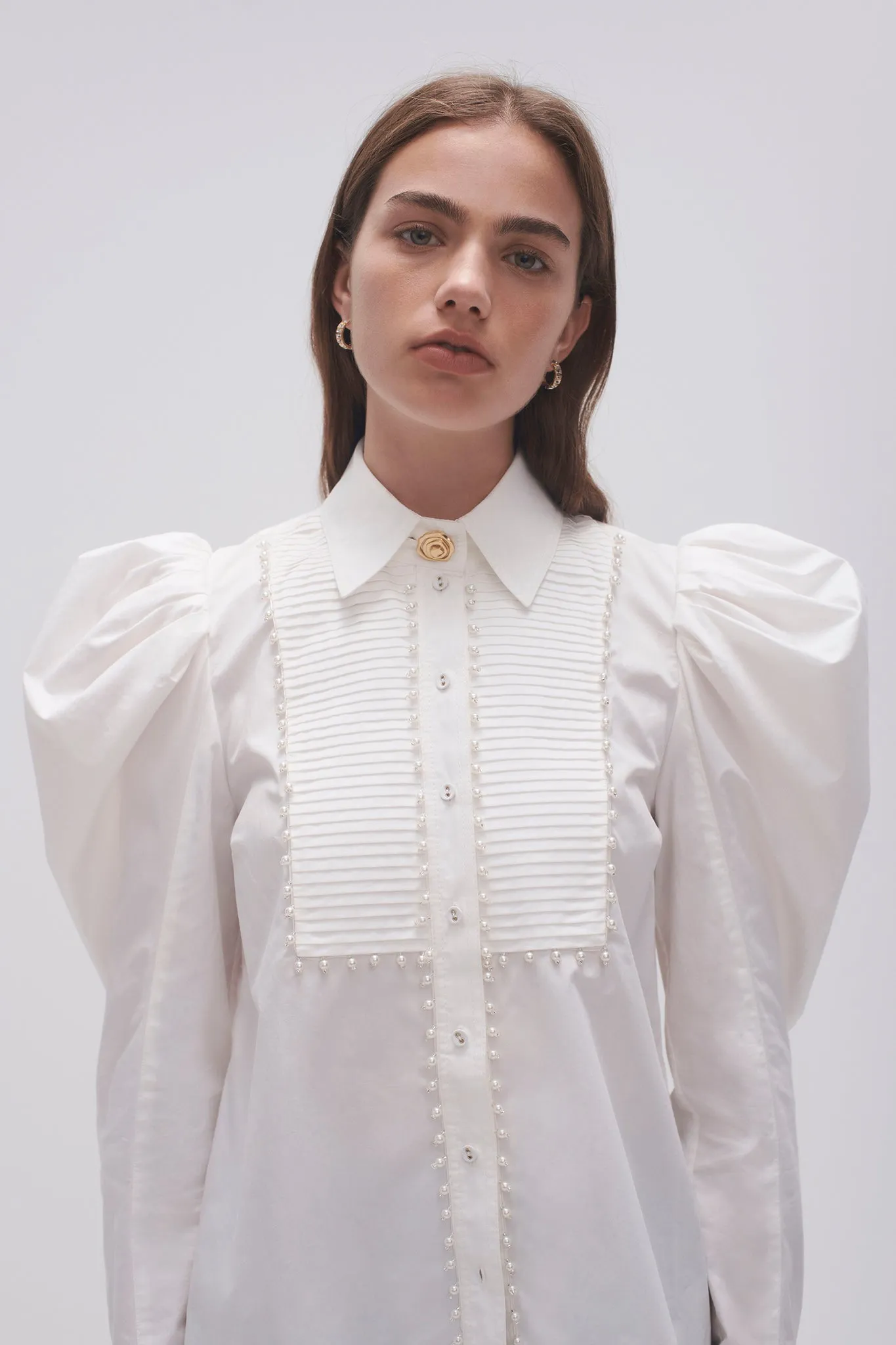 Florence Pearl Trim Blouse sold by Aje product image thumbnail 4