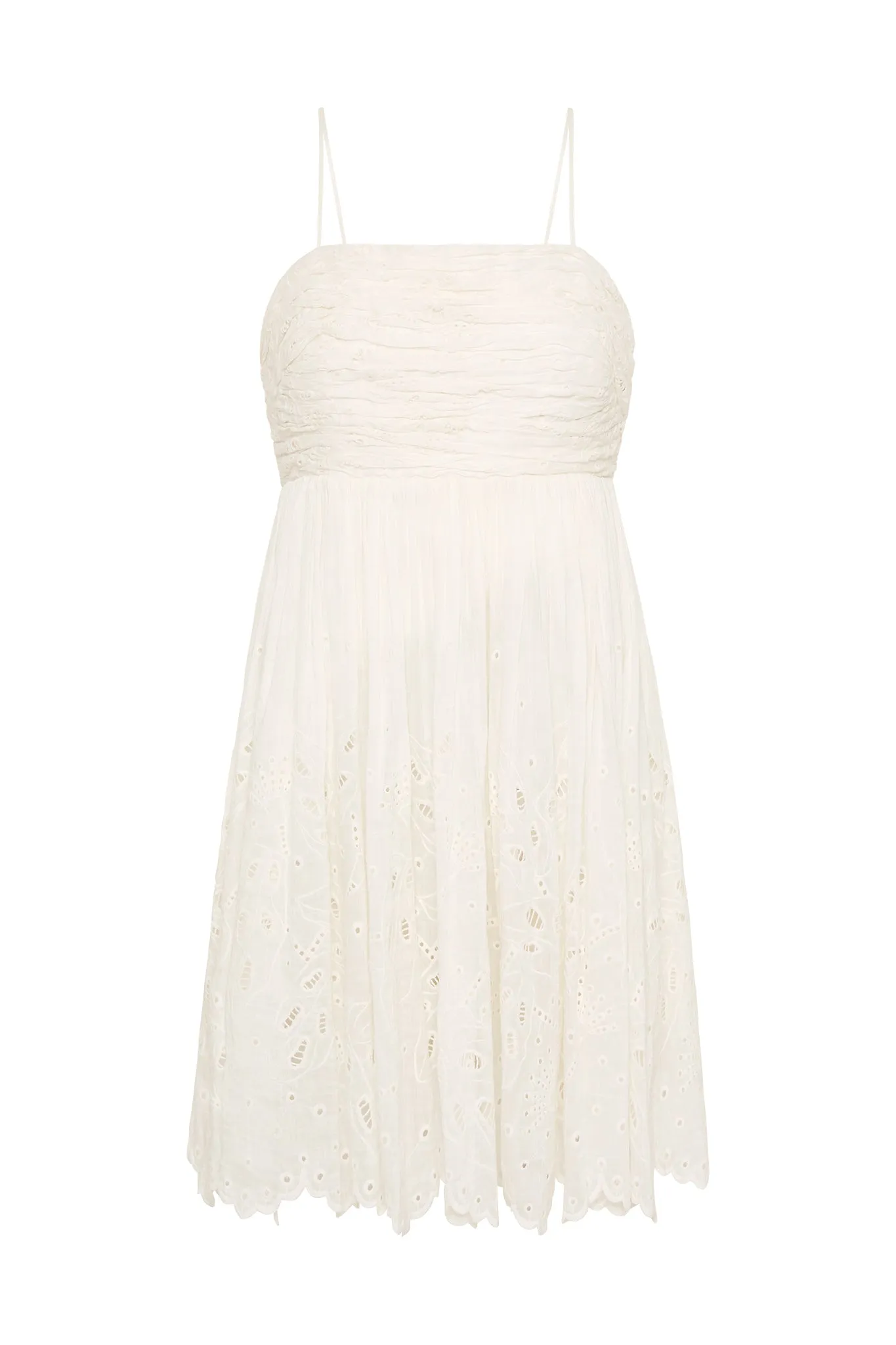 Zora Broiderie Mini Dress sold by Aje product image thumbnail 2