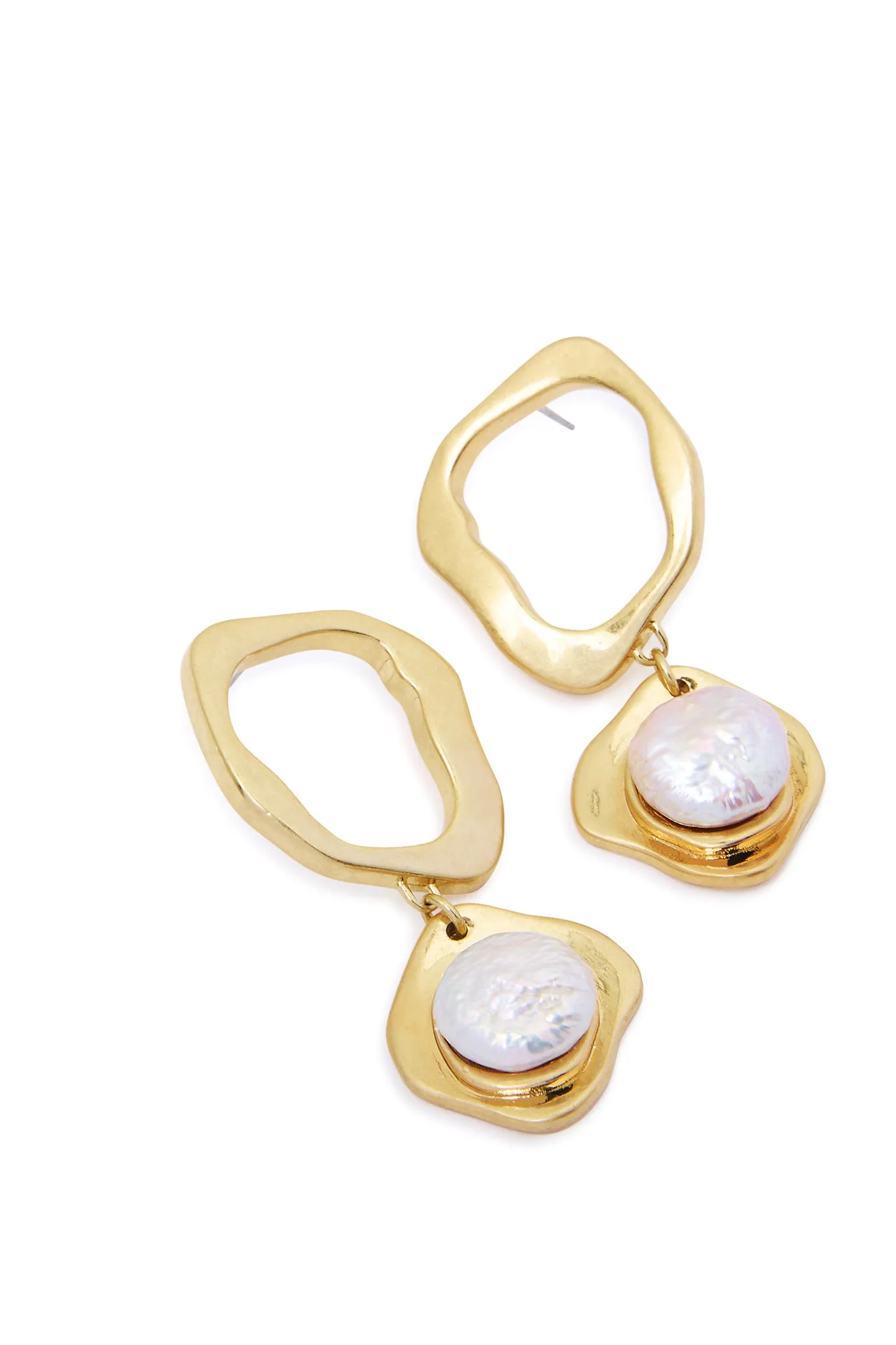 Iris Ring Pearl Drop Earring sold by Aje product image thumbnail 4