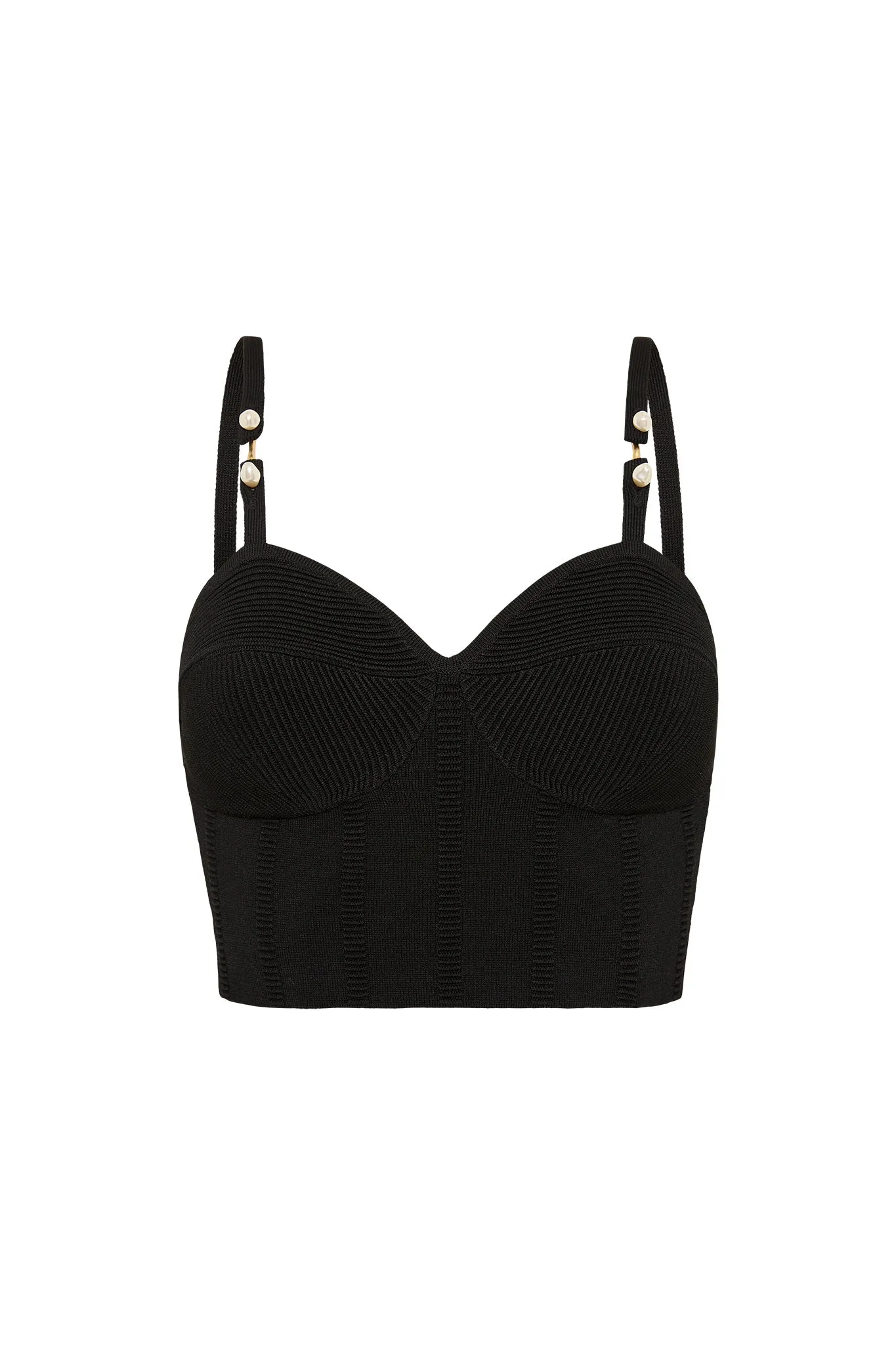 Phaedra Ottoman Knit Bustier sold by Aje product image thumbnail 2