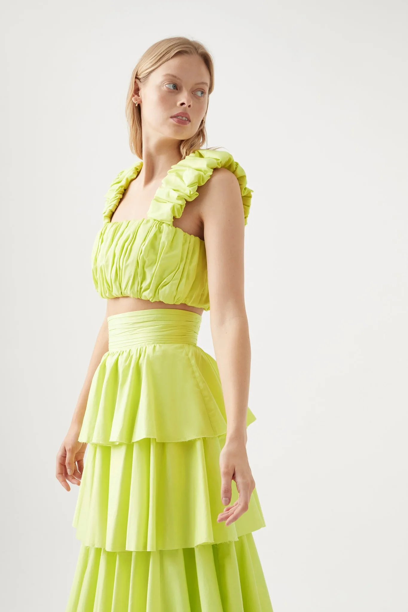 Medina Ruched Cropped Top sold by Aje product image thumbnail 3
