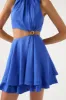 Holt Cut Out Ring Mini Dress sold by Aje