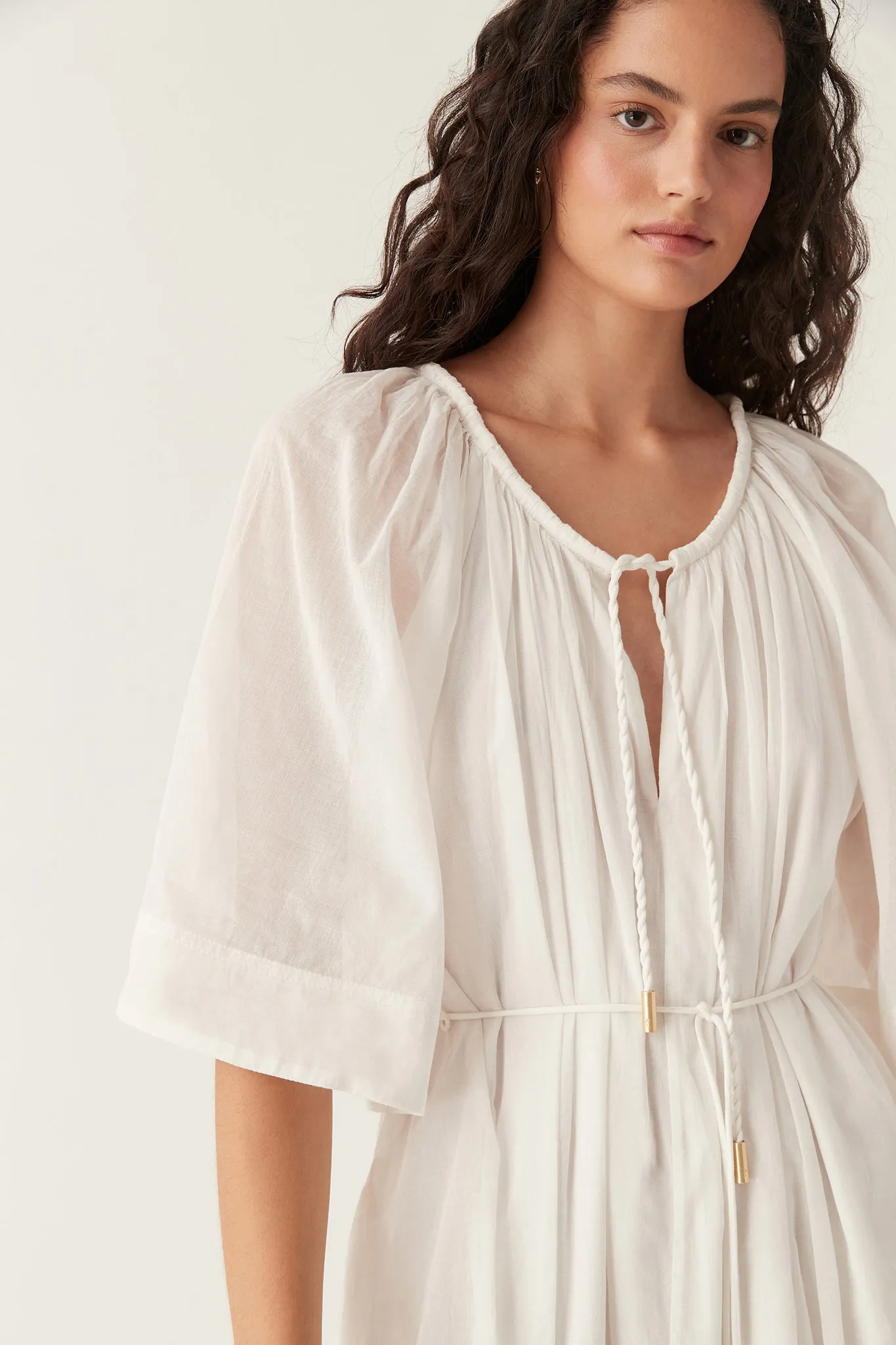 Damia Smock Midi Dress sold by Aje product image thumbnail 3