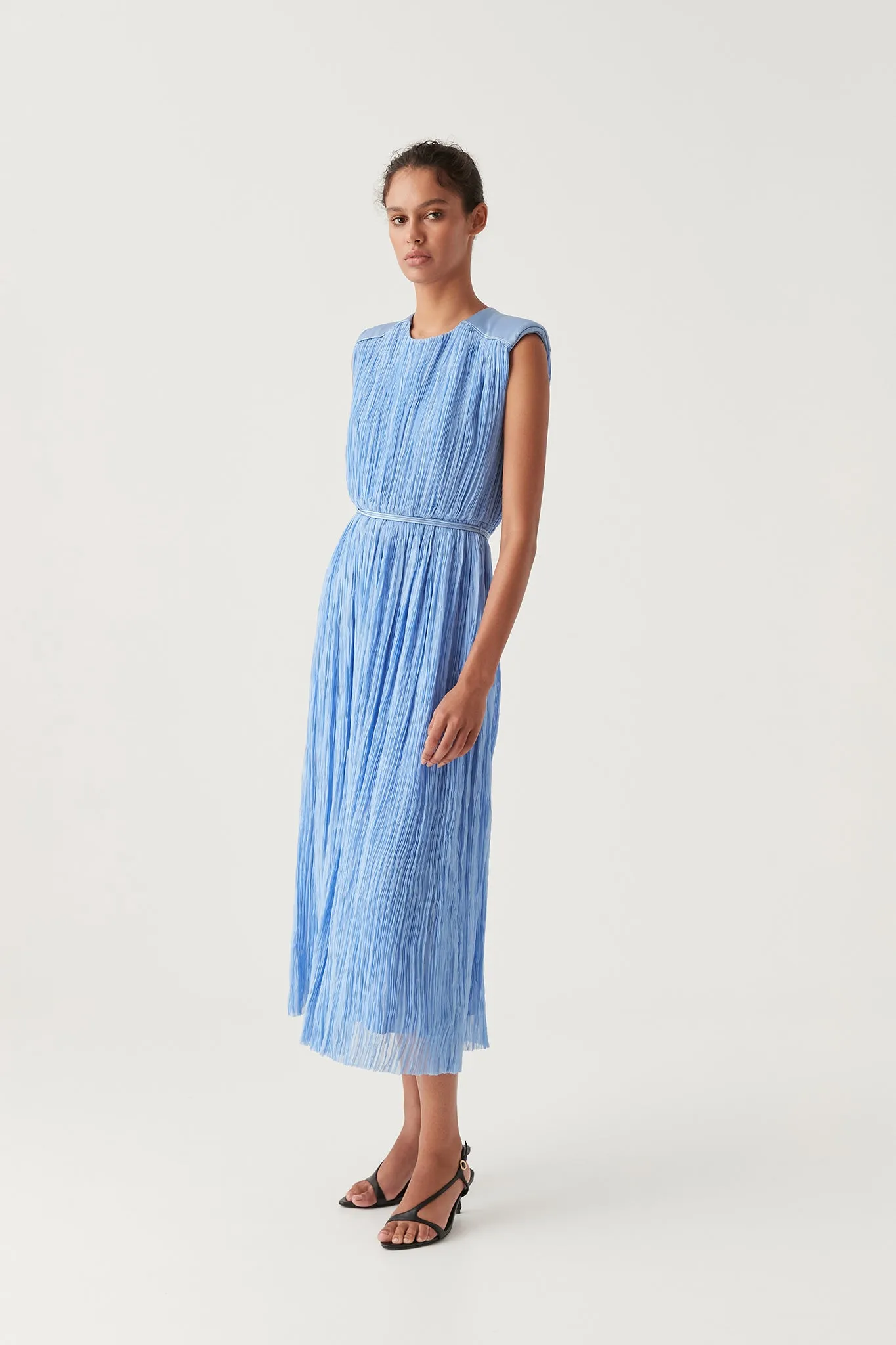 Solstice Pleated Midi Dress sold by Aje product image thumbnail 3