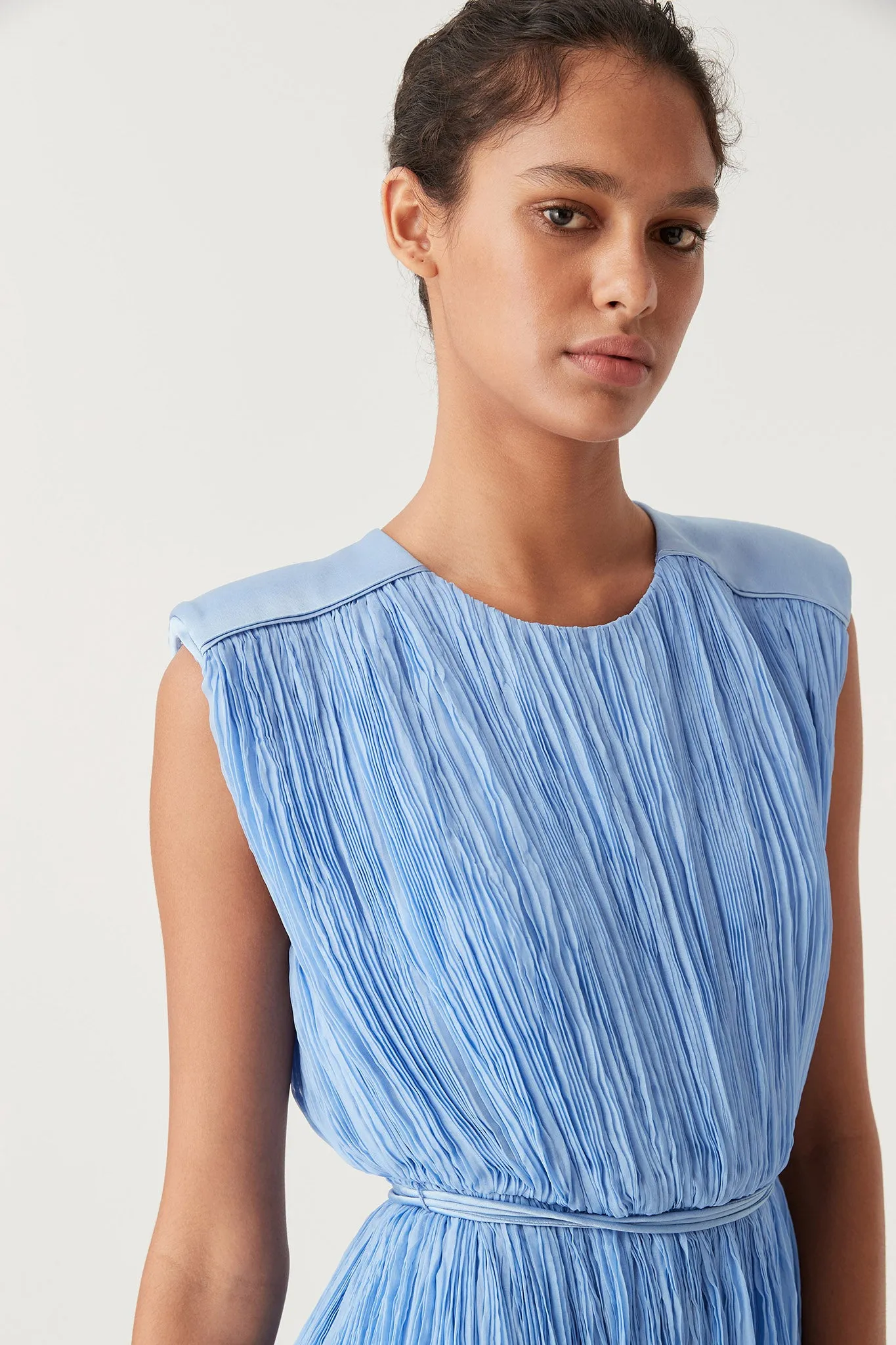 Solstice Pleated Midi Dress sold by Aje product image thumbnail 4