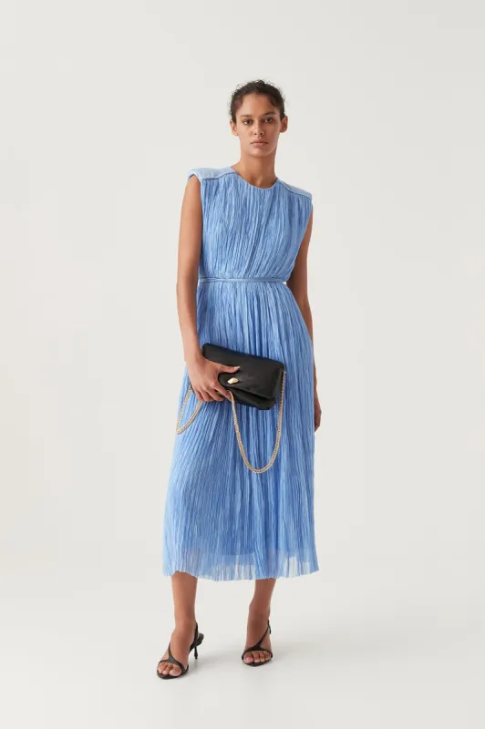 Solstice Pleated Midi Dress sold by Aje